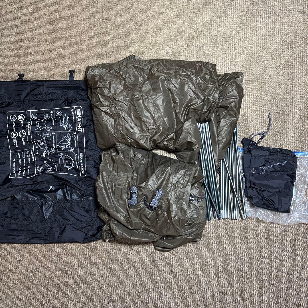 Paagoworks NINJA TENT ダークベージュ