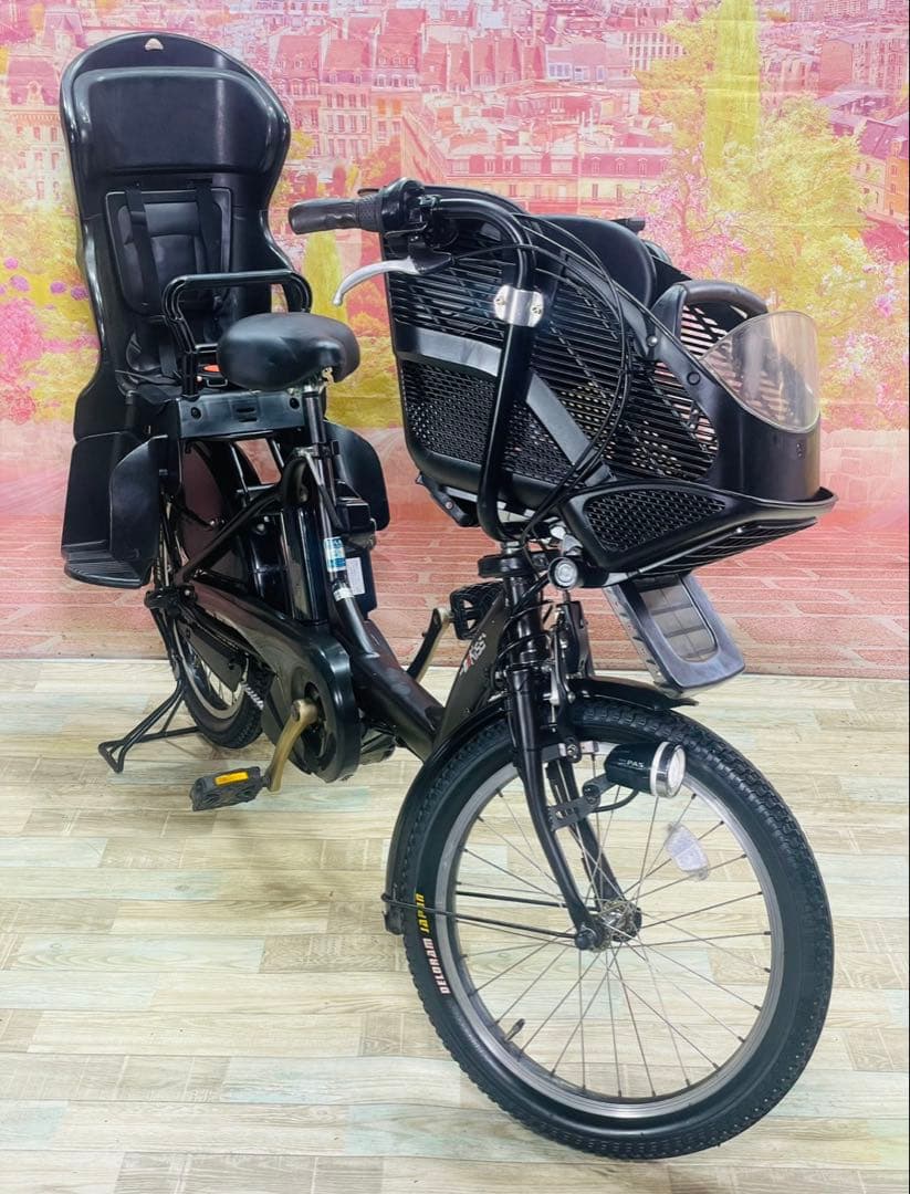ZK3368 電動自転車 ヤマハ パスキス 子供乗せ 20インチ 送料無料