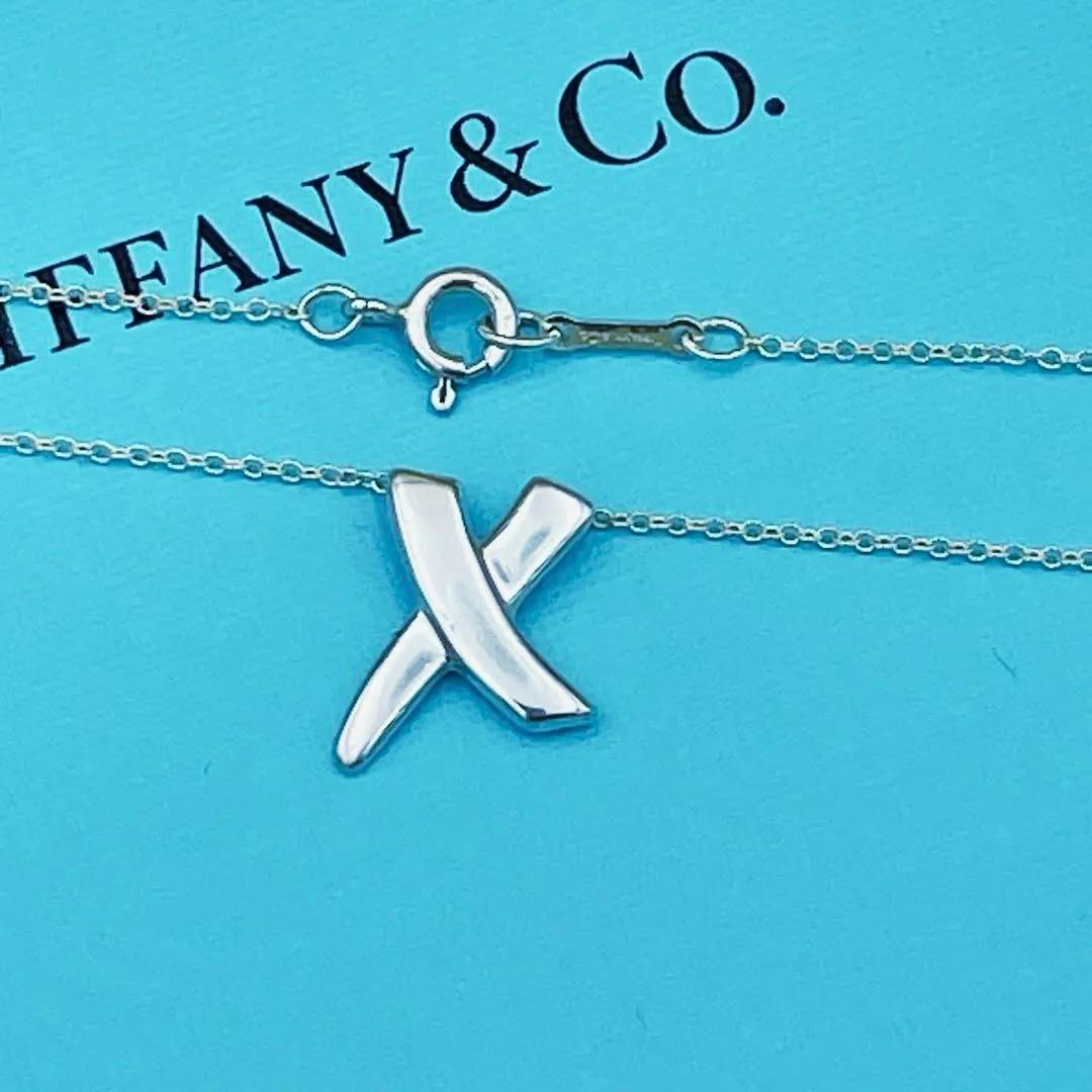 【正規品】ティファニー パロマピカソ グラフィティ X キス クロス ネックレス