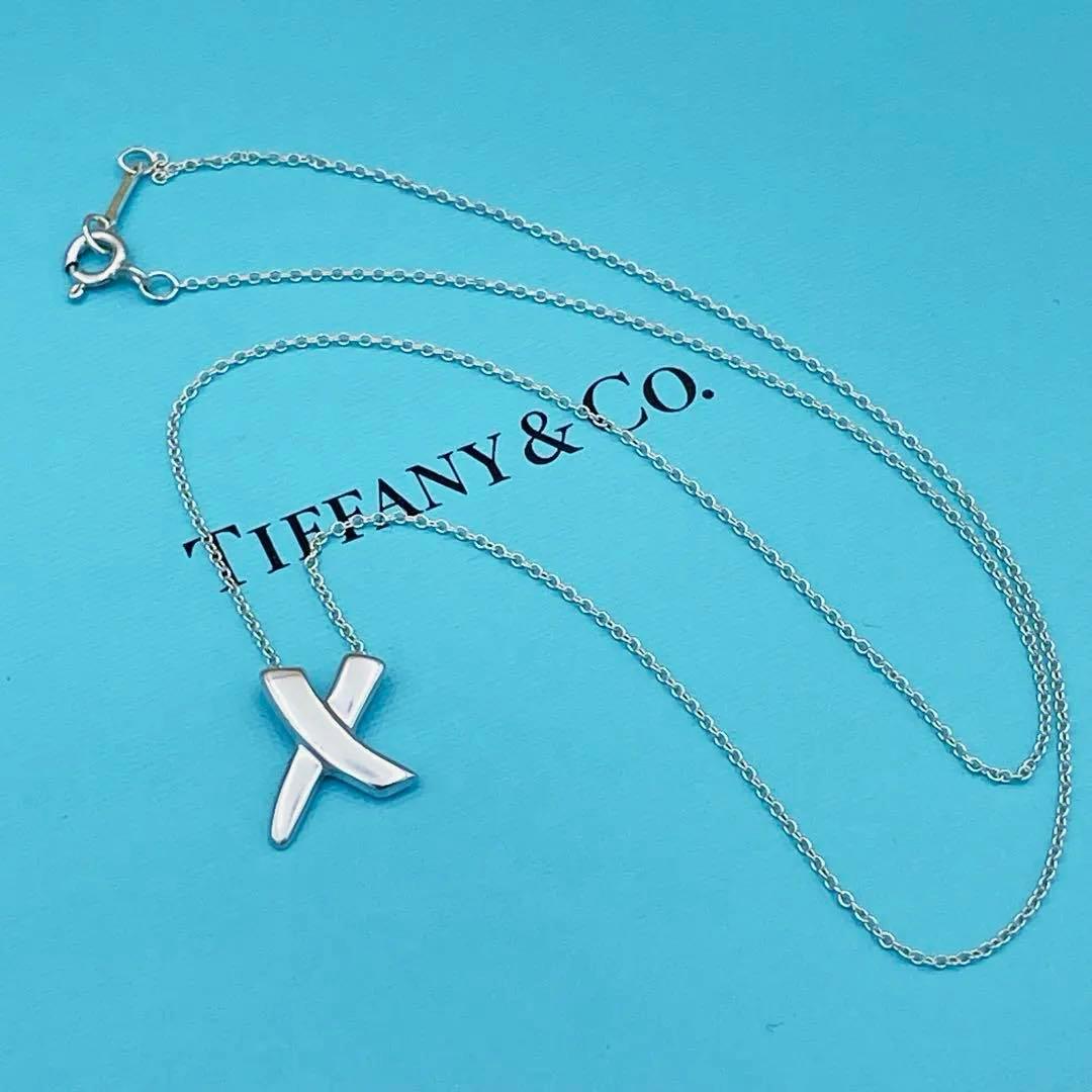 【正規品】ティファニー パロマピカソ グラフィティ X キス クロス ネックレス