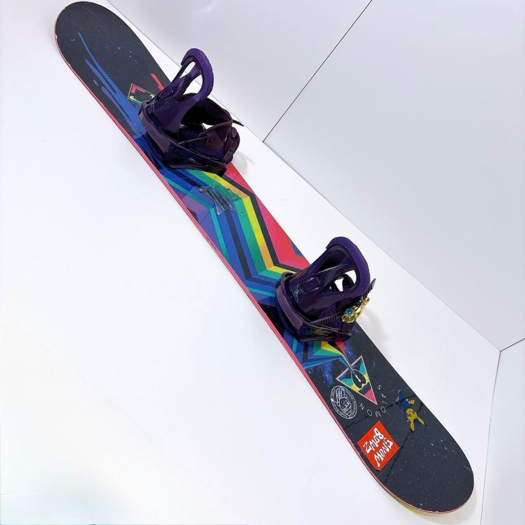 【初心者おすすめ 】 Burton サロモン　スノーボード セット 146cm