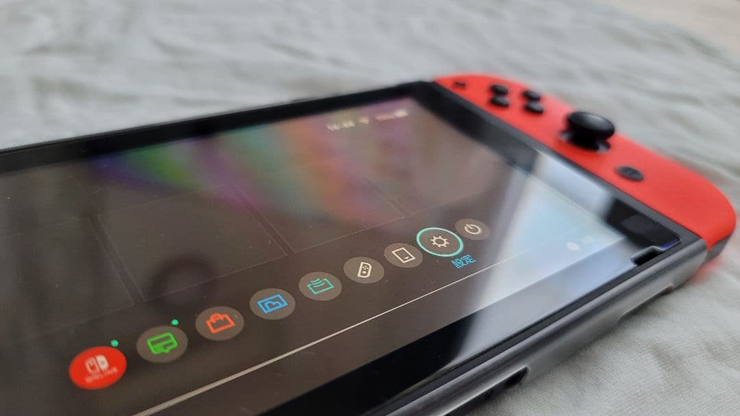 【完品】Nintendo Switch 青/赤 Joy-Con 本体+用品まとめ