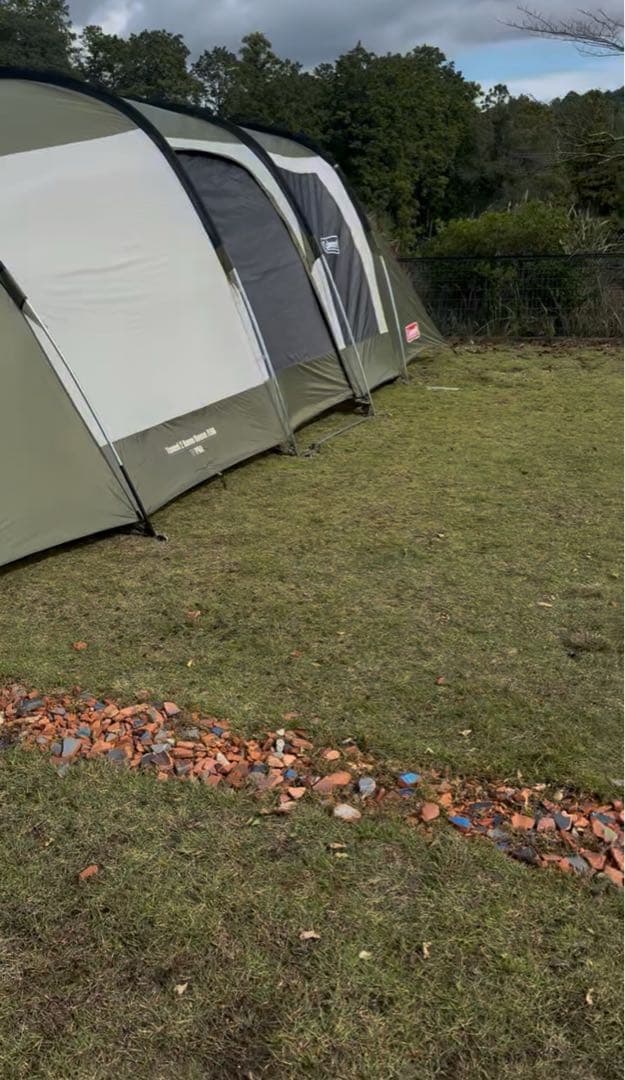 Coleman 2ルームドームテント LDX カーキ+シートセット