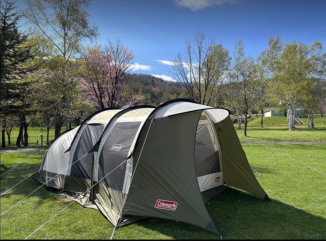 Coleman 2ルームドームテント LDX カーキ+シートセット