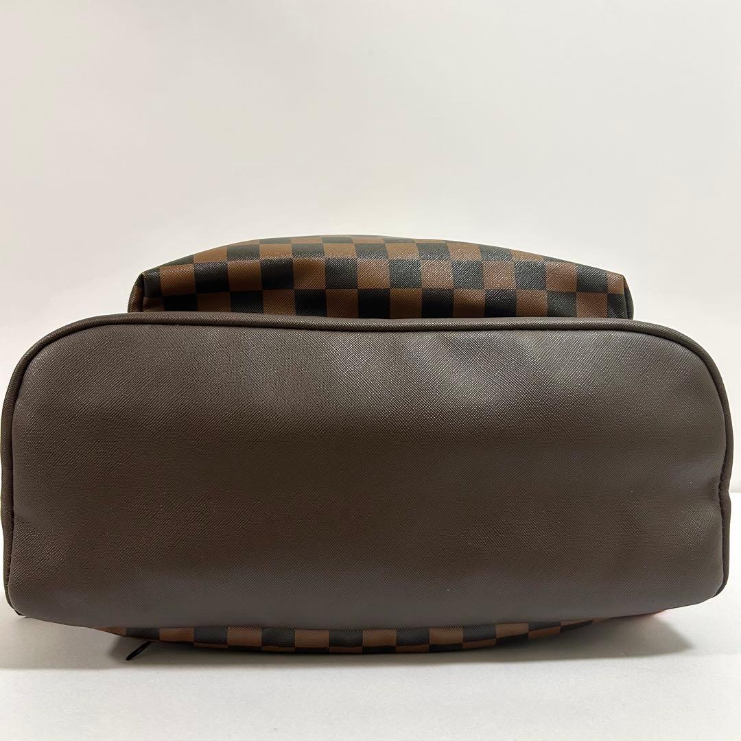 あ*な様 美品 SPRAYGROUND バックパック シャーク チェック柄 ブラ