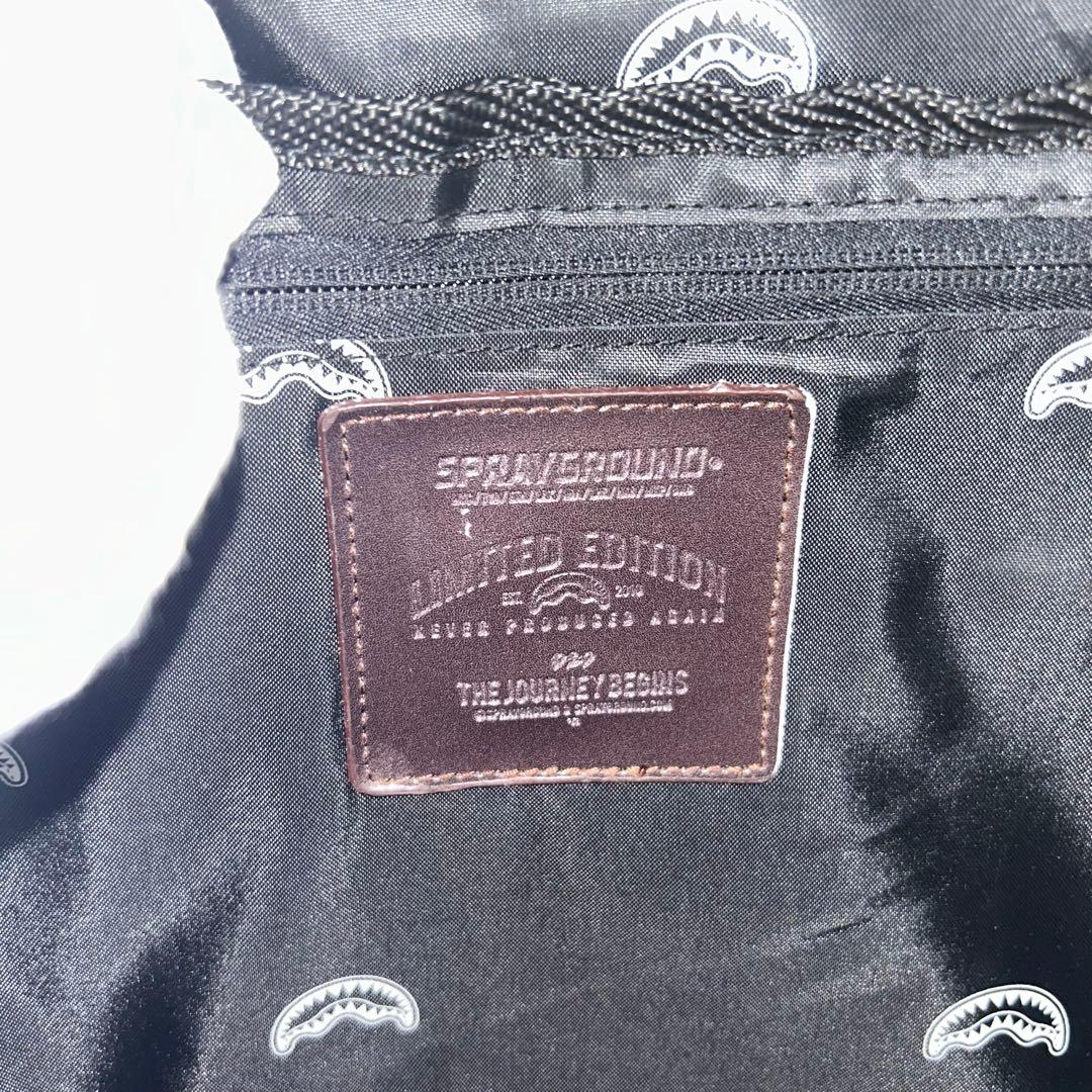 あ*な様 美品 SPRAYGROUND バックパック シャーク チェック柄 ブラ