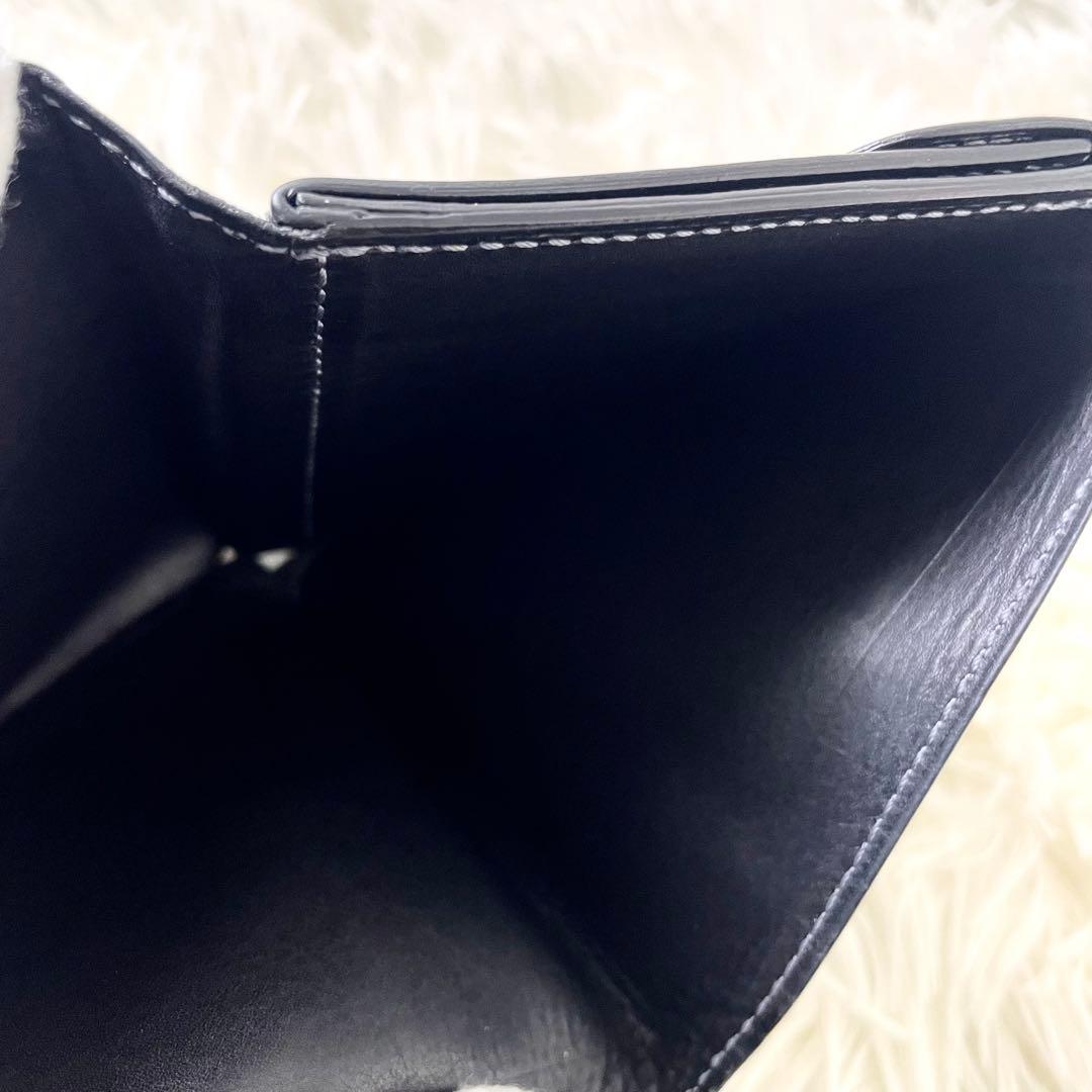ベルルッティ　Berluti 二つ折り財布　ブラック　黒　レザー　小銭入れ