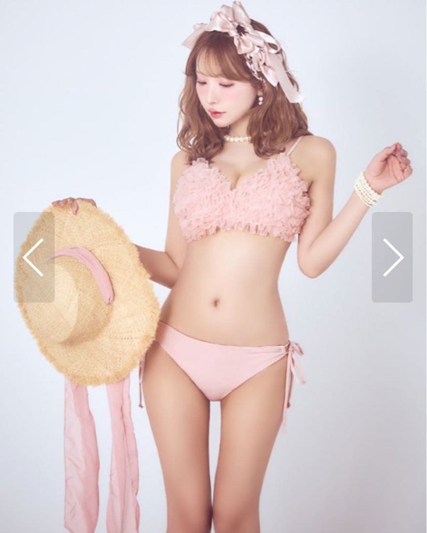 Mistreass sugar コラボビキニ チュール 3点セット ピンク M