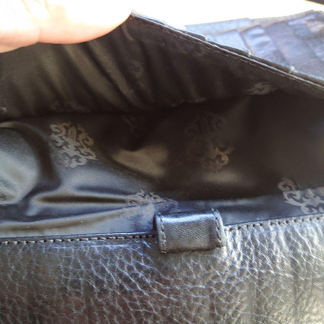 wクロムハーツ ウォレット黒