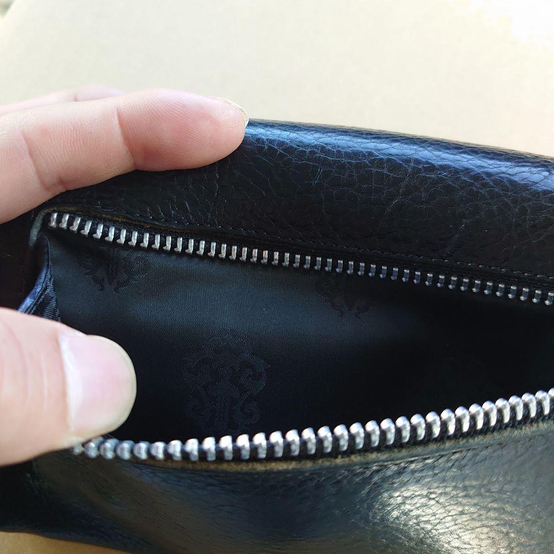 wクロムハーツ ウォレット黒