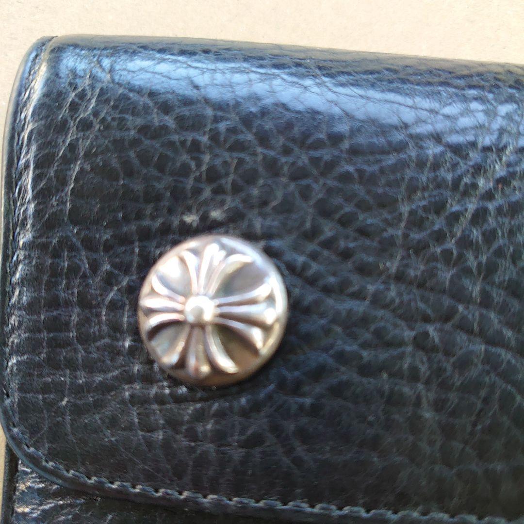 wクロムハーツ ウォレット黒