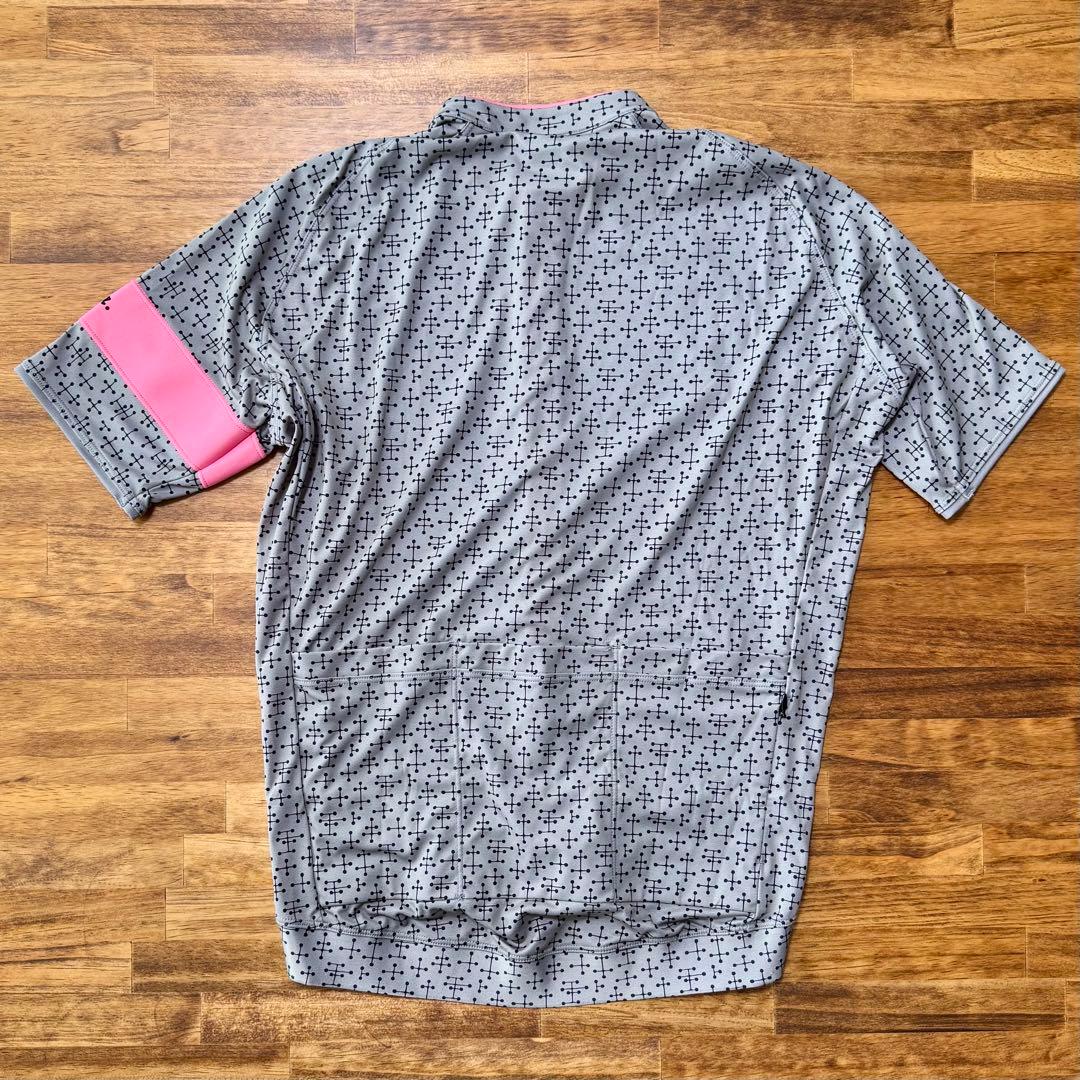 Rapha ハーマンミラー ジャージ 【M】グレー/ハイビズピンク