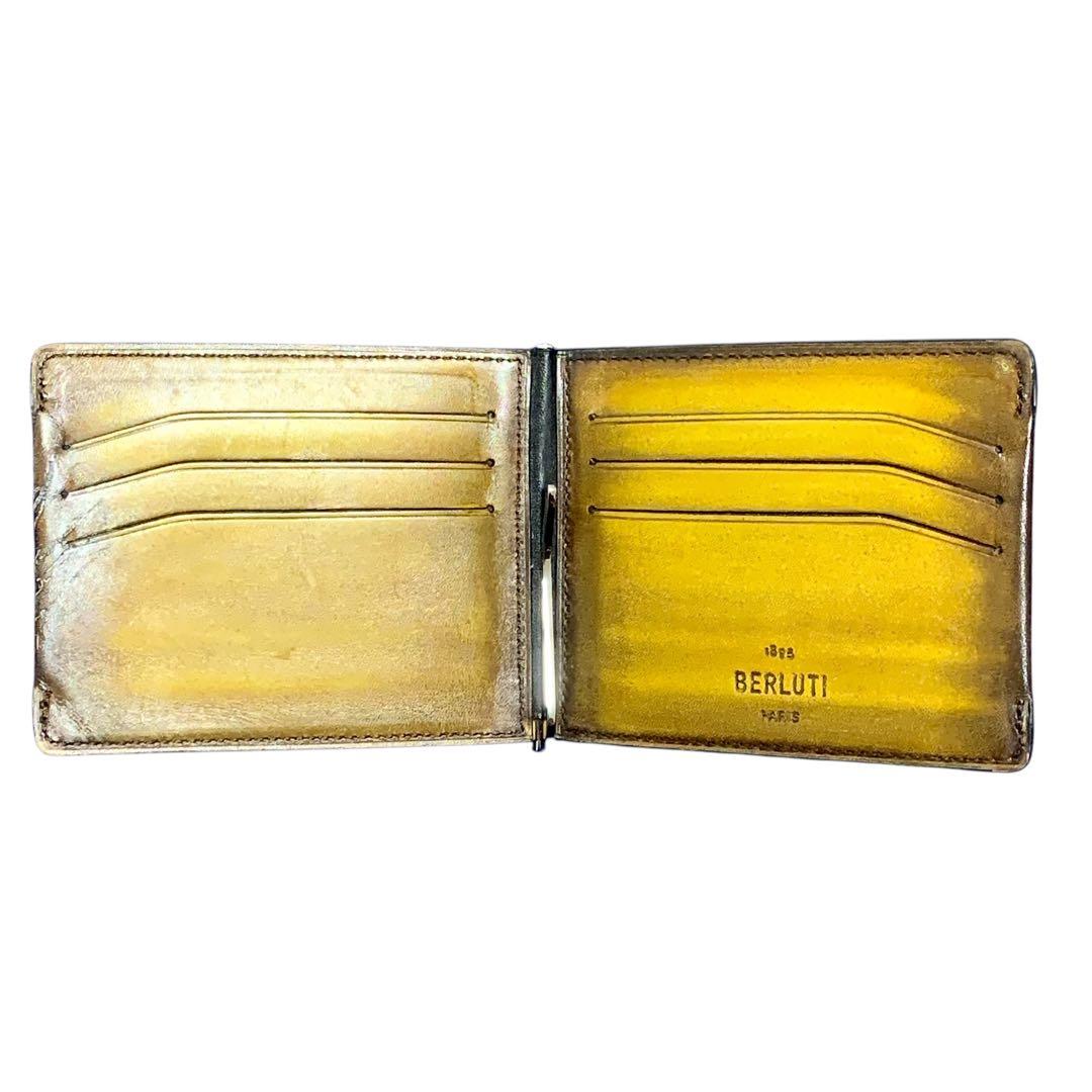 ベルルッティ マネークリップ カードケース カリグラフィ