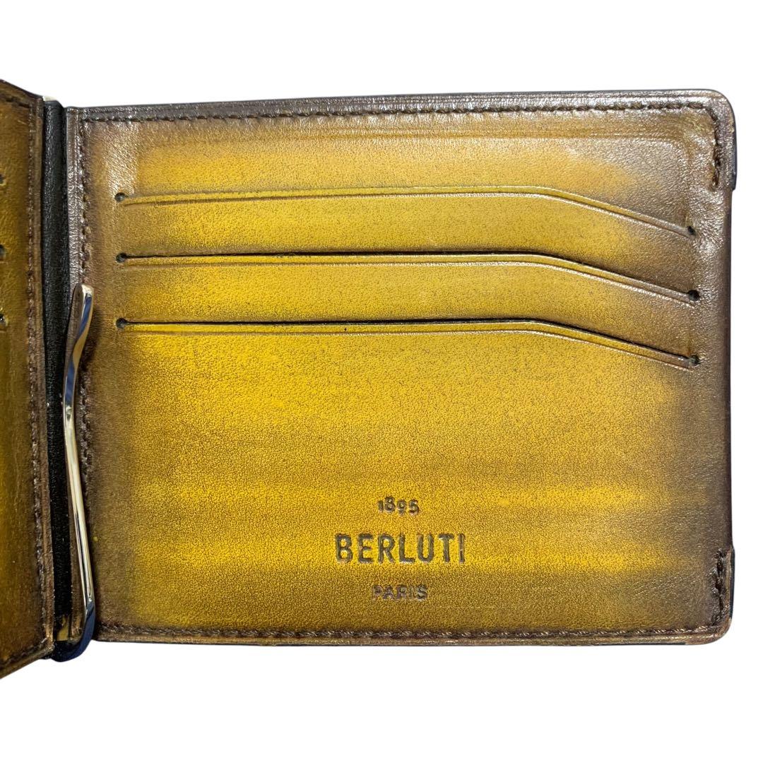 ベルルッティ マネークリップ カードケース カリグラフィ