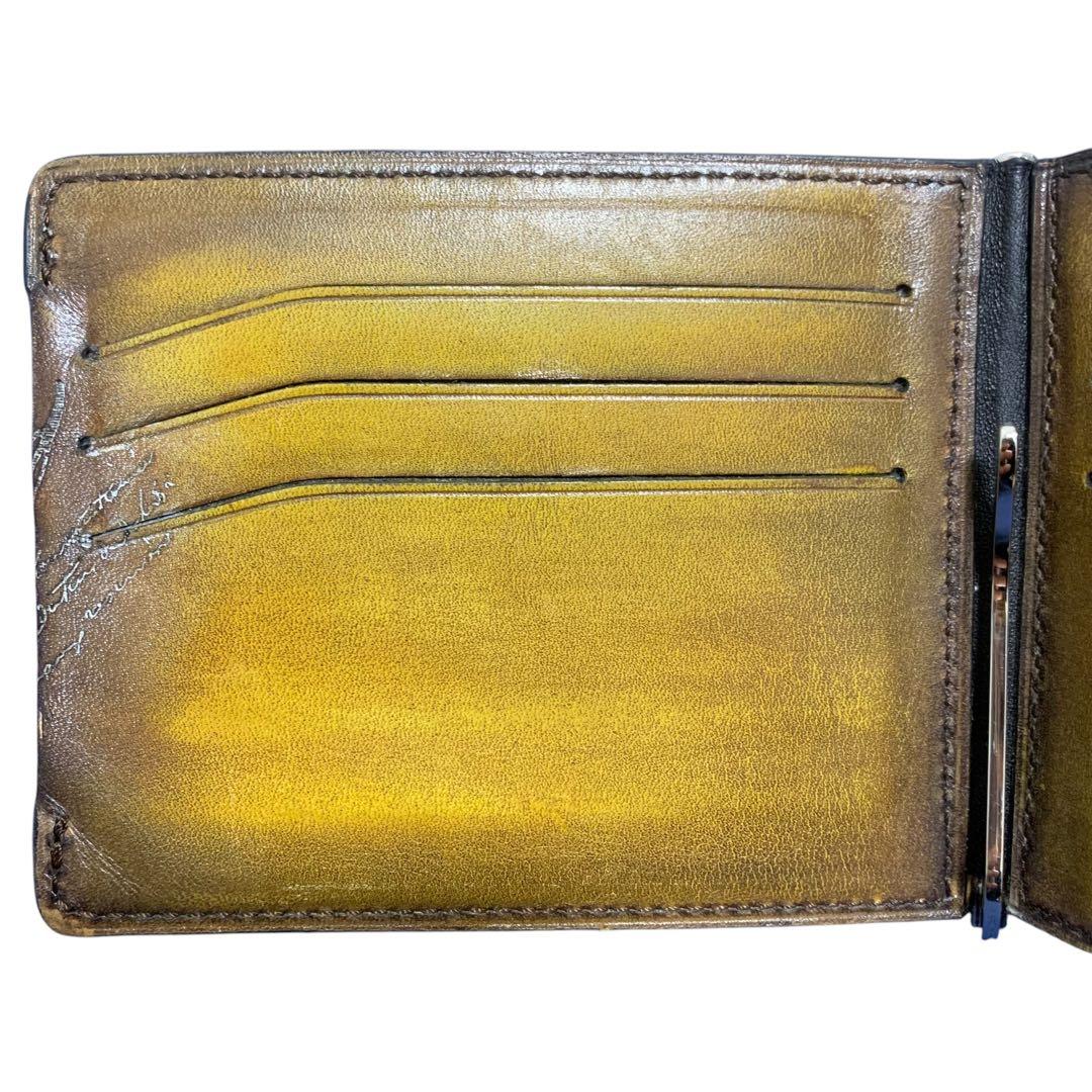 ベルルッティ マネークリップ カードケース カリグラフィ