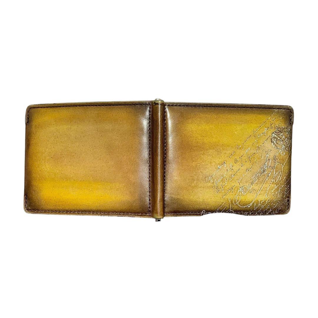 ベルルッティ マネークリップ カードケース カリグラフィ