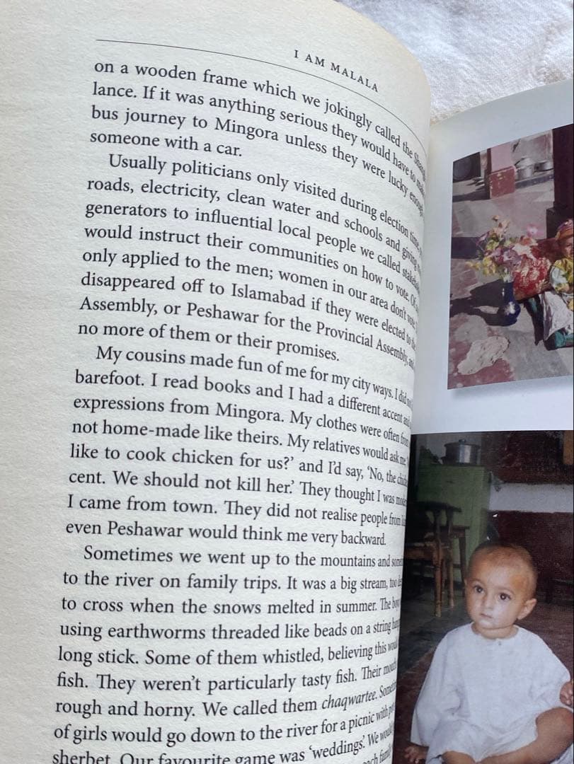 【美品・洋書】マララ・ユスフザイ著『I AM MALALA』