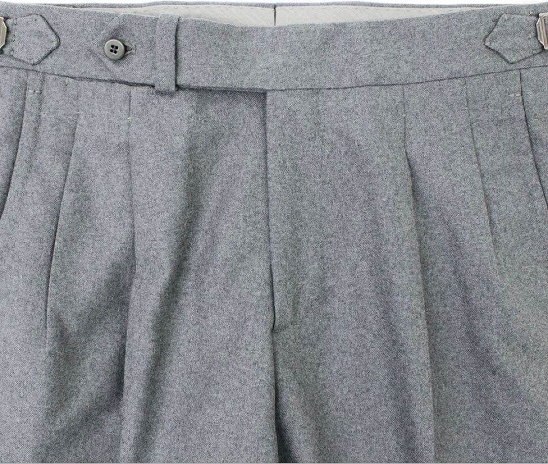 リングジャケット ringjacket 2プリーツパンツ スラックス グルカ