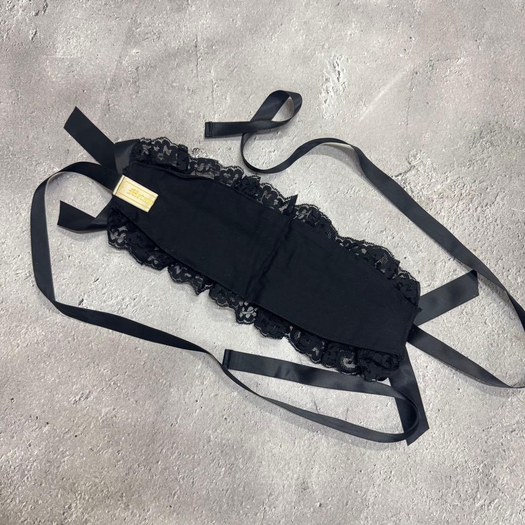 【試着のみ】　総レースフリルヘッドドレス　メタモルフォーゼタンドゥフィーユ