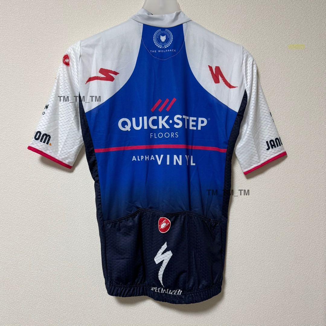 サイン入り Quick-Step アルファヴィニール サイクルジャージ XS