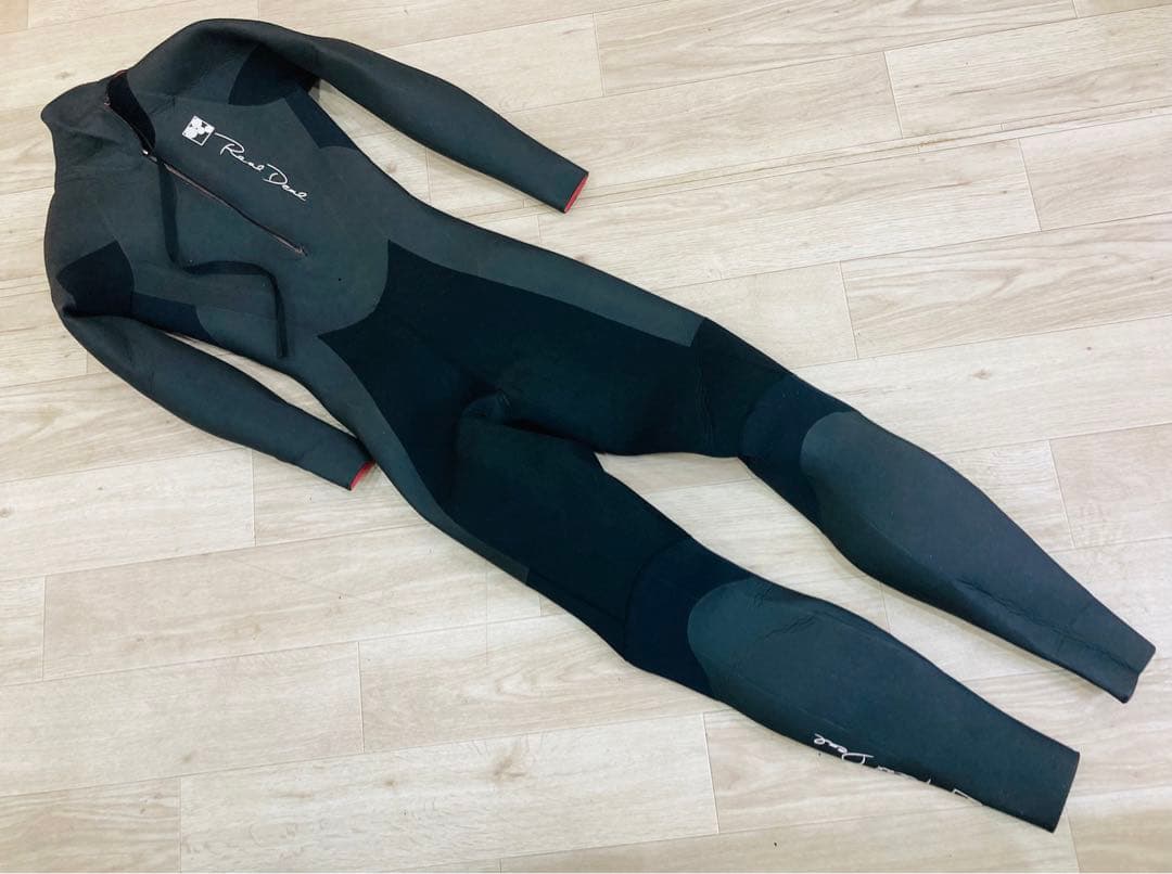 送料込 格安 日本製ウェットスーツ セミドライ既製L 相当 美品