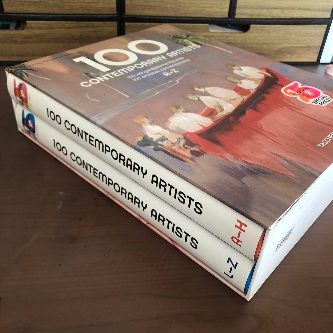 100 CONTEMPORARY ARTISTS 2冊セット (洋書)