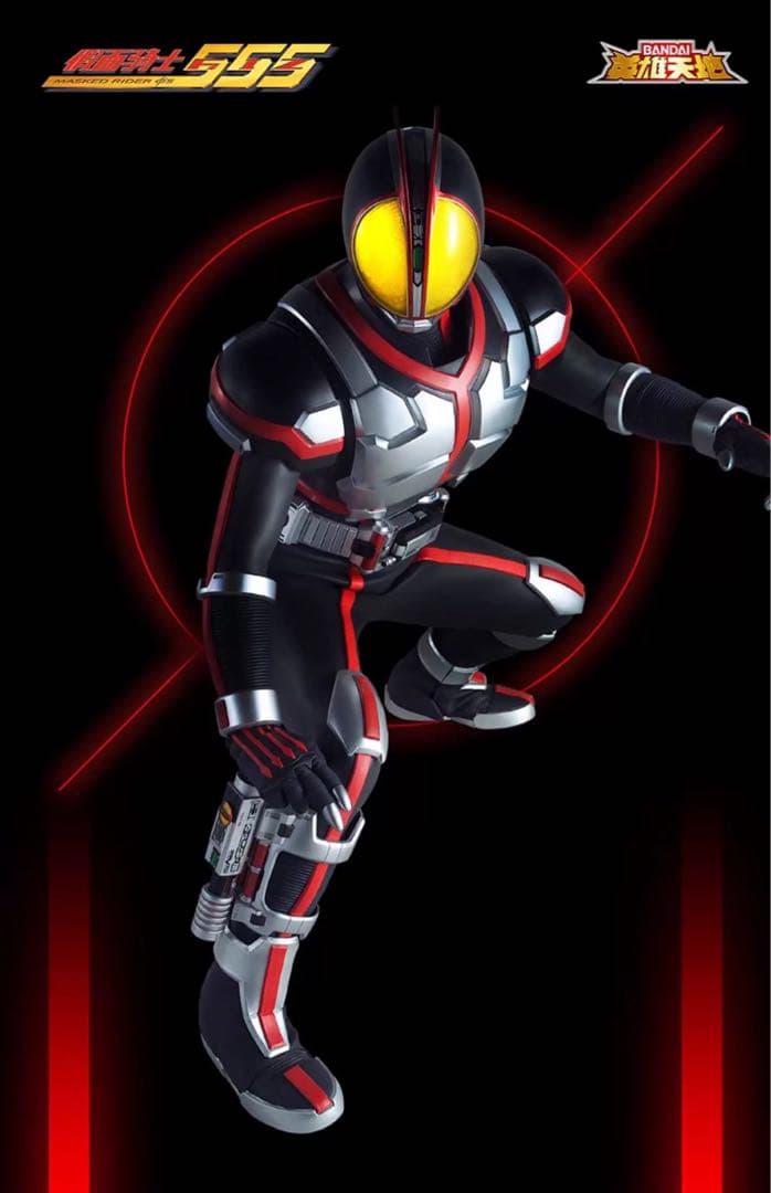 仮面ライダーファイズ 「仮面ライダー555(ファイズ)」発光マスク 傷があり