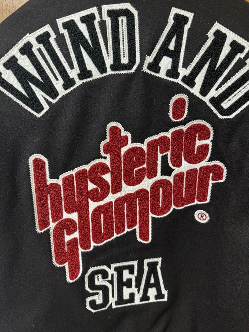 hysteric Glamour WIND AND SEAスタジャン
