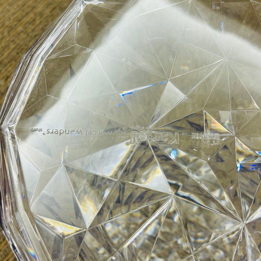 【良好】Kartell カルテル STONE ストーン スツール クリスタル②