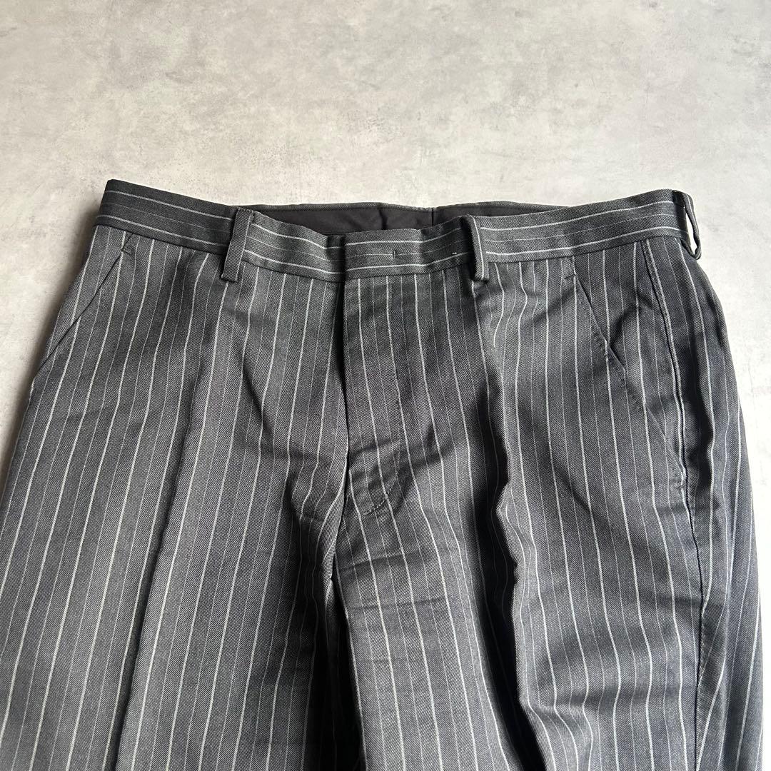 美品 ポールスミスロンドン スーツ セットアップ 総裏 2B 花柄 ストライプ