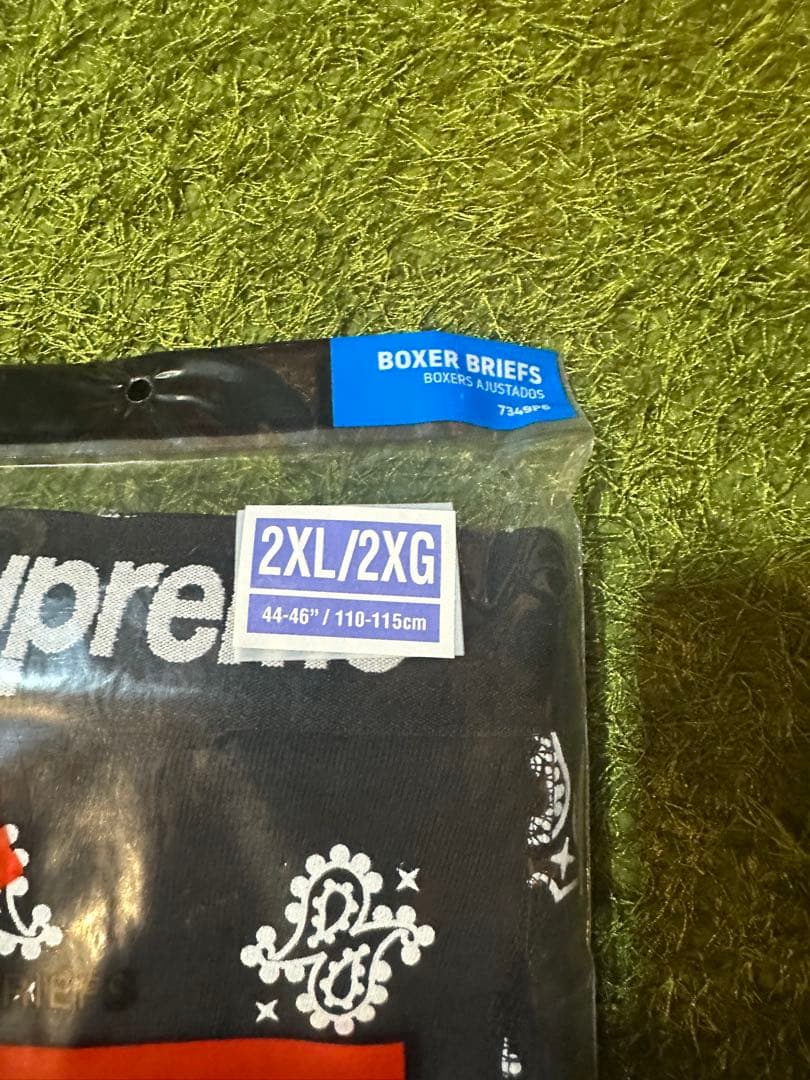 【新品未開封】Supreme Hanes Bandana Boxer Brief