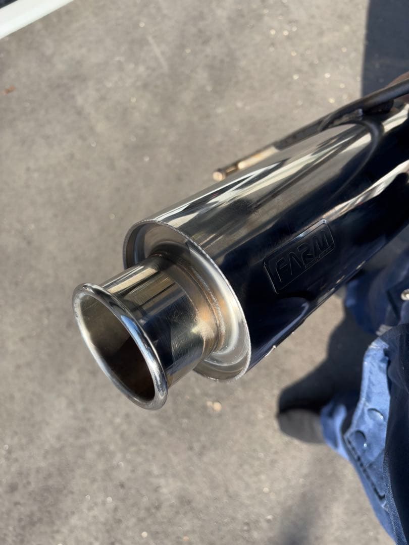 JB23 ジムニーFARM マフラー MUDSTAR LEGALIZE