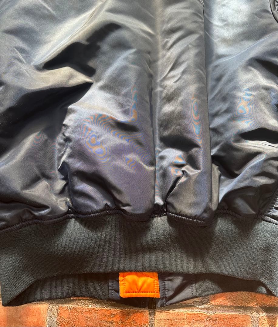 ALPHA INDUSTRIES MA-1 フライトジャケット L ネイビー