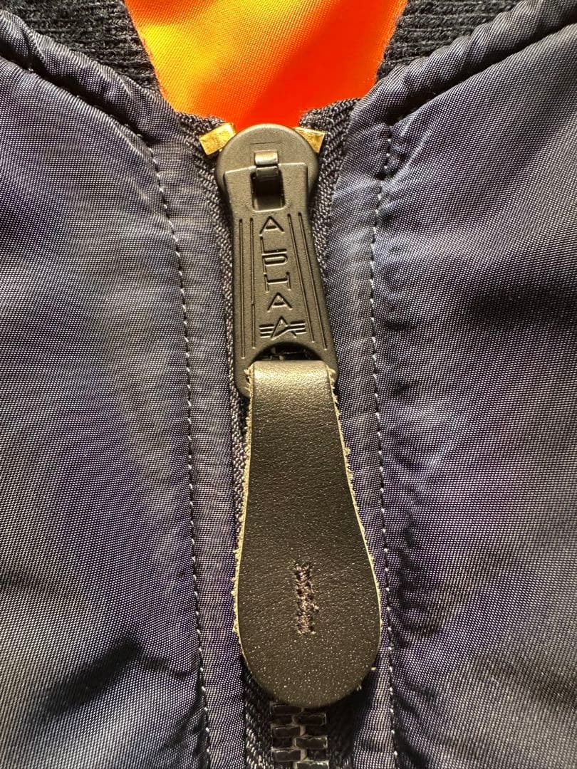 ALPHA INDUSTRIES MA-1 フライトジャケット L ネイビー