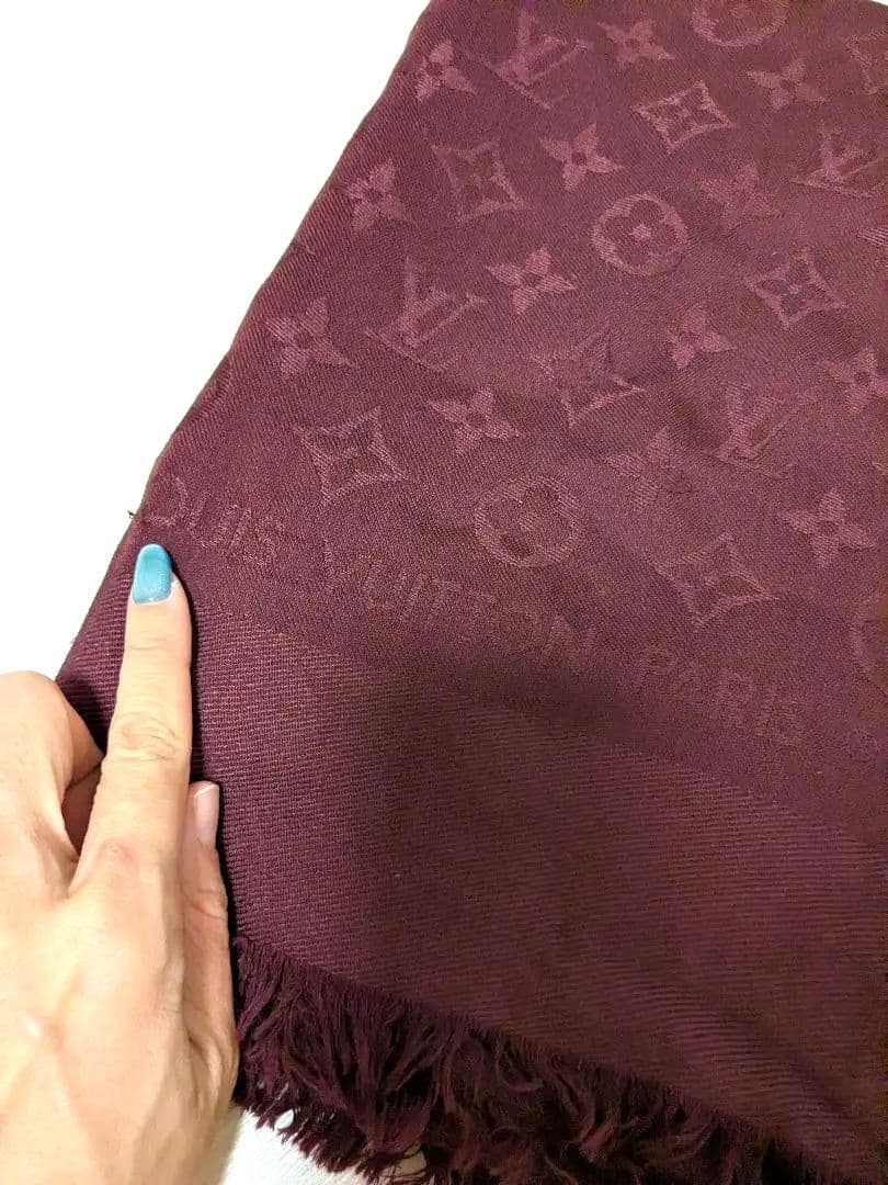 ♡LOUIS VUITTON♡バーガンディ ストール
