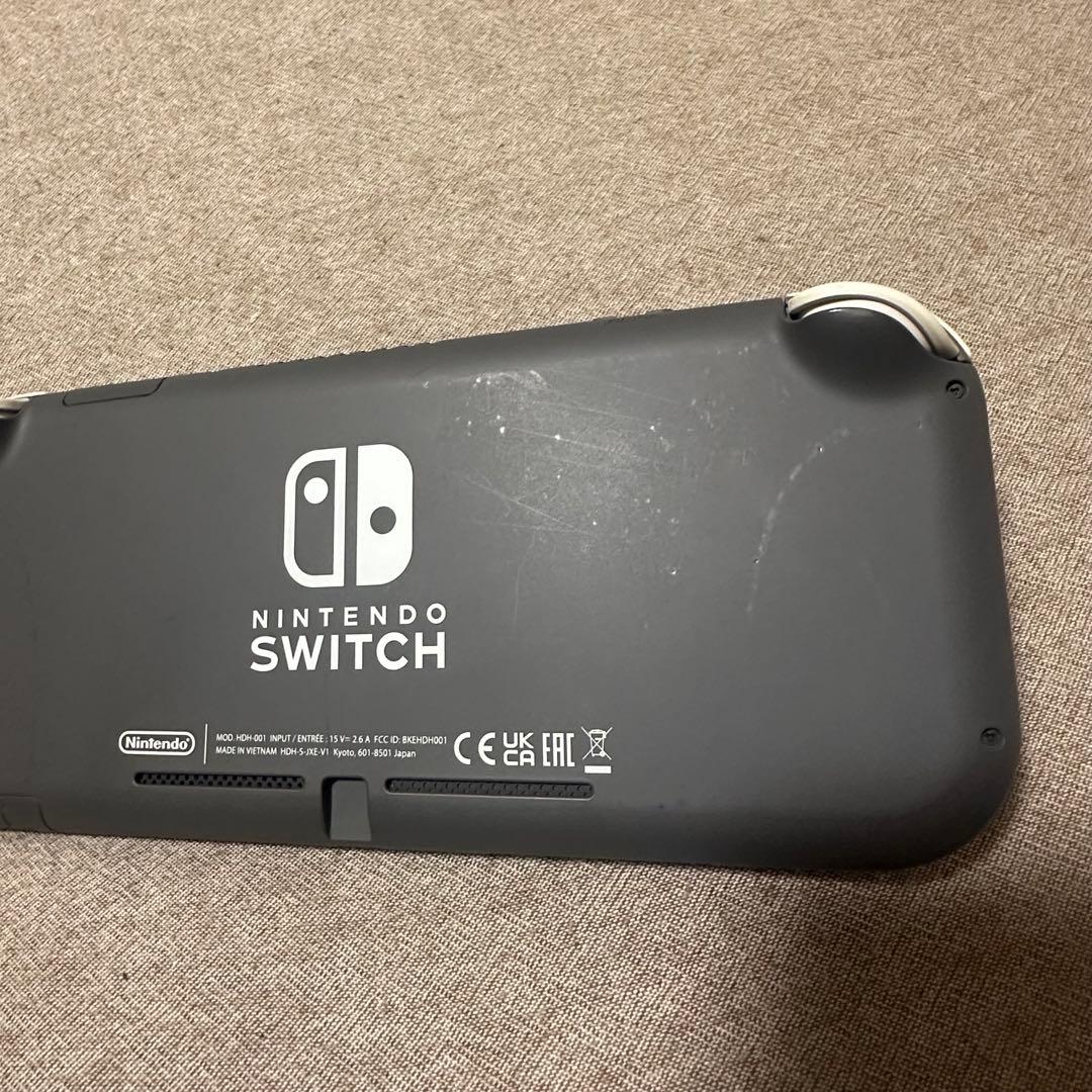 Nintendo Switch Lite グレー 本体 microSD128GB