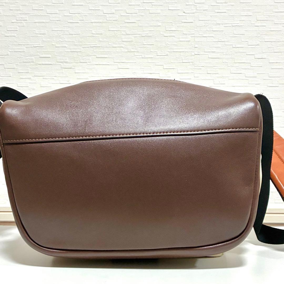 COACH バックパック リュック マルチカラー ブラウン クリーム ロゴ