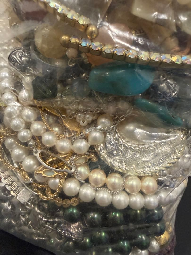 イミテーションアクセサリー 玉多め❗️ブランド有 まとめ売り 約2.7kg