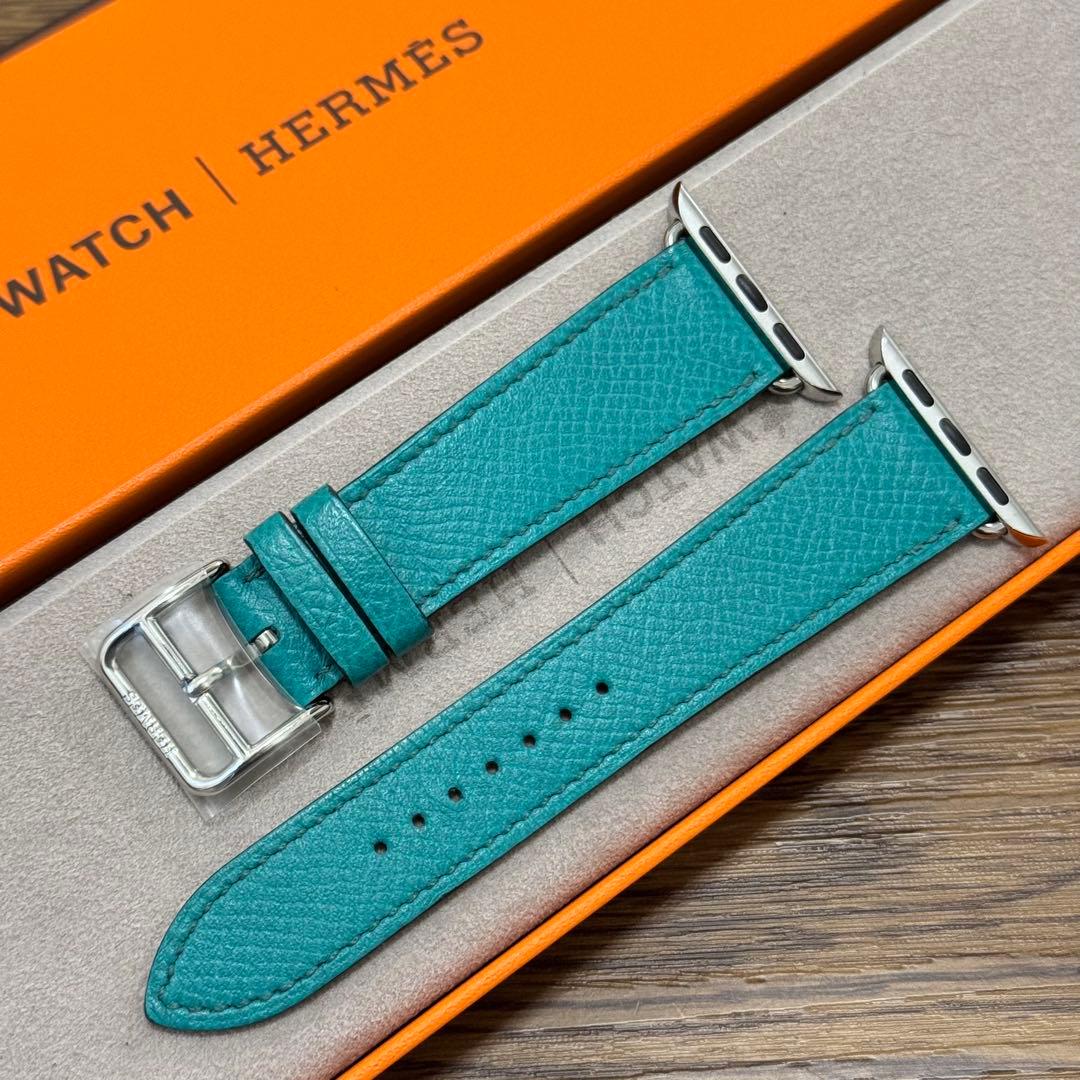 2380 Apple Watch エルメス　ターコイズ　エプソン　HERMES