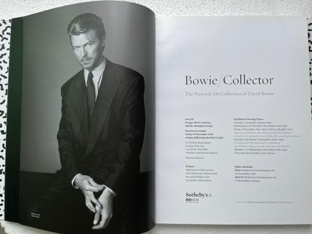 ボウイ・コレクター デヴィッド・ボウイの個人アートコレクション 2016