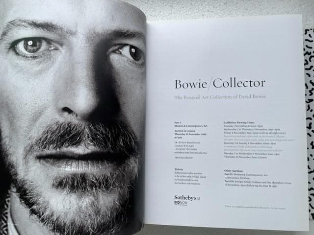 ボウイ・コレクター デヴィッド・ボウイの個人アートコレクション 2016