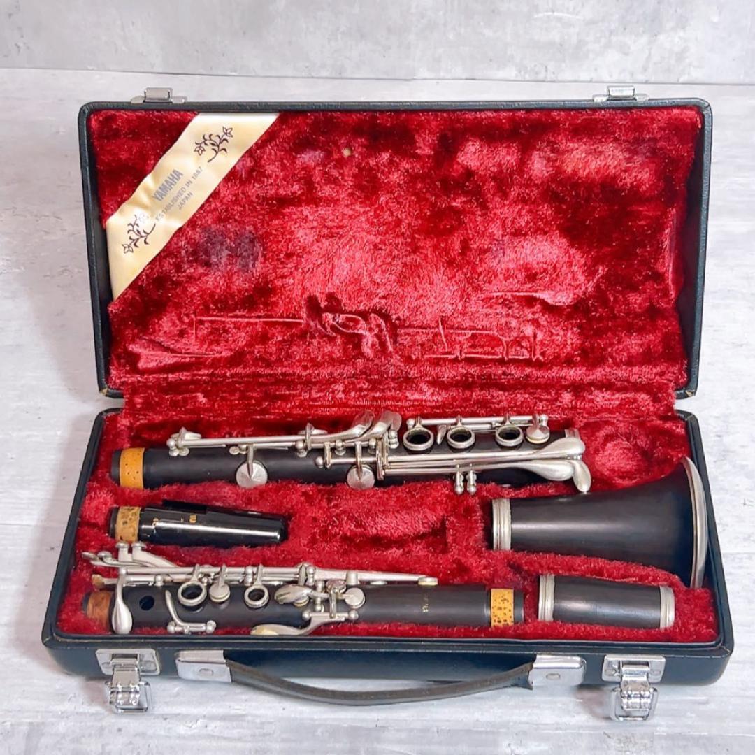 良品　ヤマハ　B♭クラリネット　YCL-352　木製 グラナディラ　吹奏楽