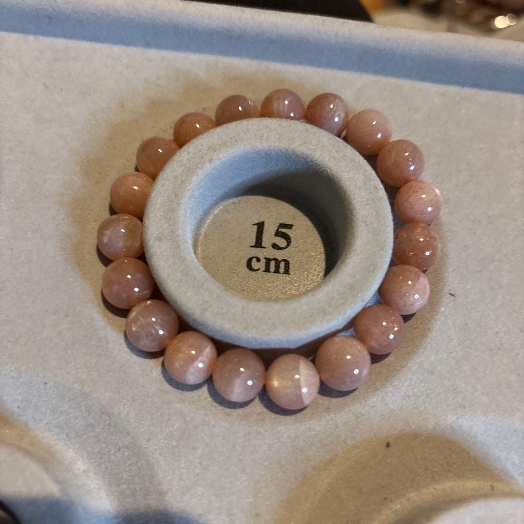 綺麗なオレンジムーンストーン！ズーンとくる！綺麗！