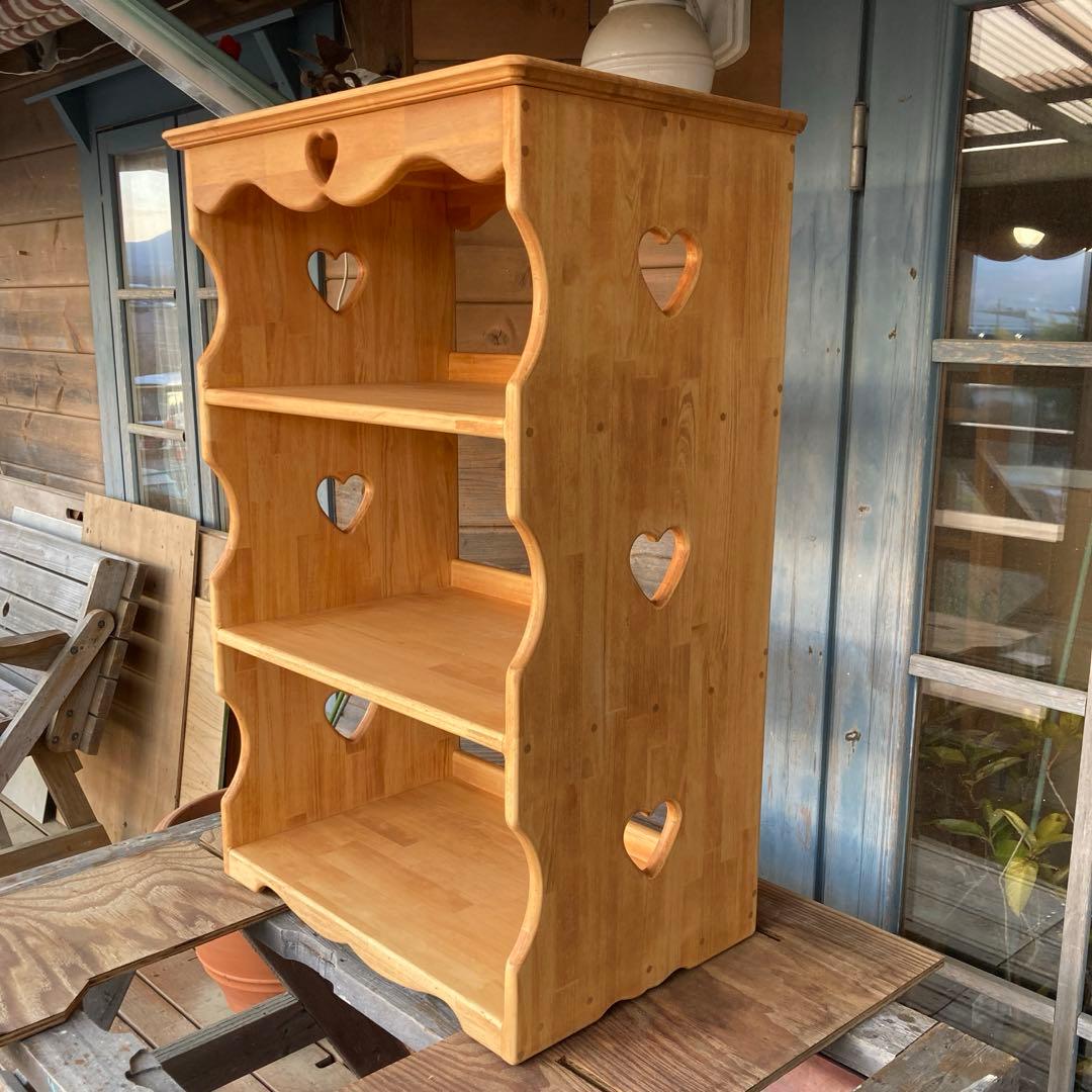 メルさま専用ページ♡カントリーハート　大型3段シェルフ