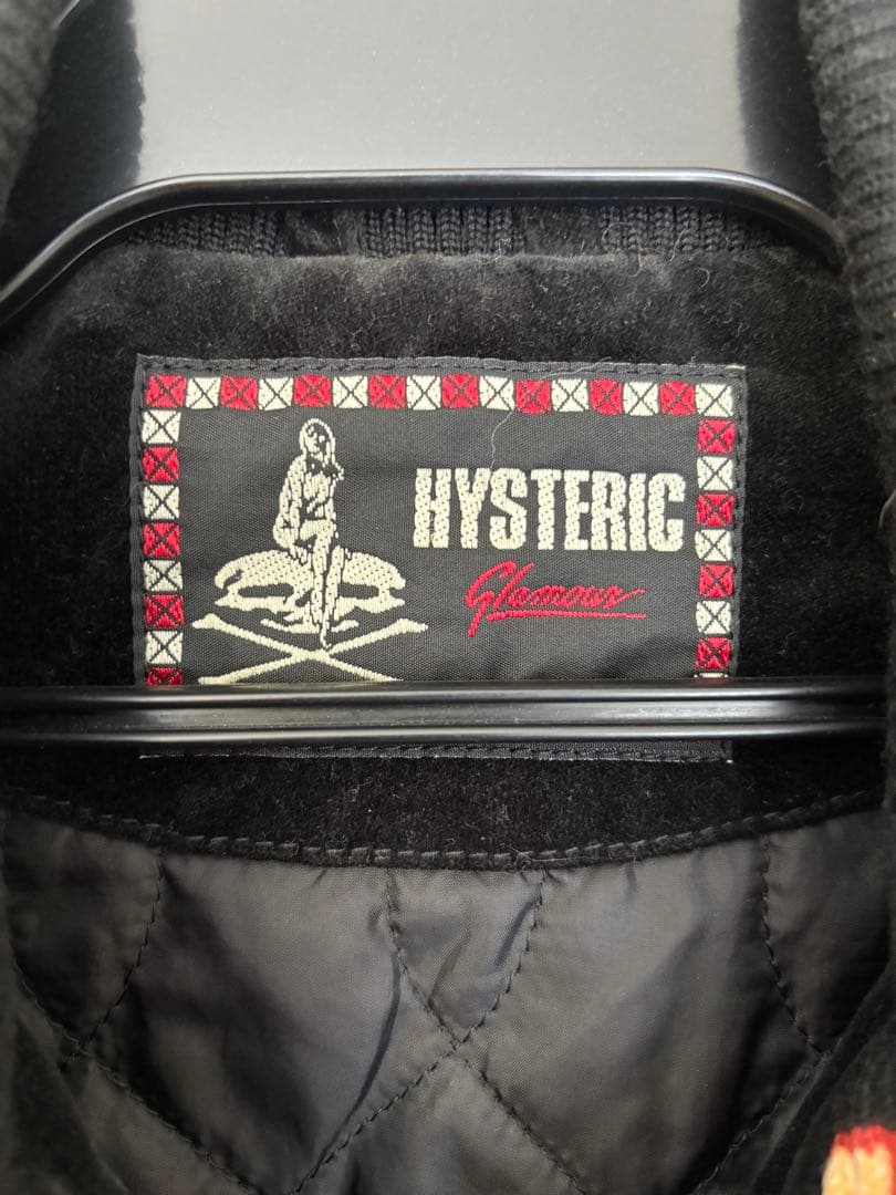 HYSTERIC GLAMOUR ブラック スタジャン