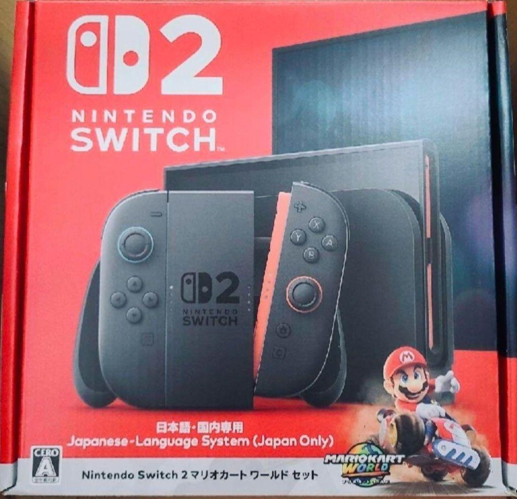 ニンテンドースイッチ2本体 新品未開封 マリオカートワールド版