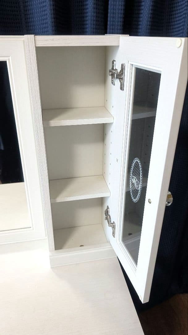 ニトリ/NITORI ドレッサー（鏡台） フェリベーネ スツール付き