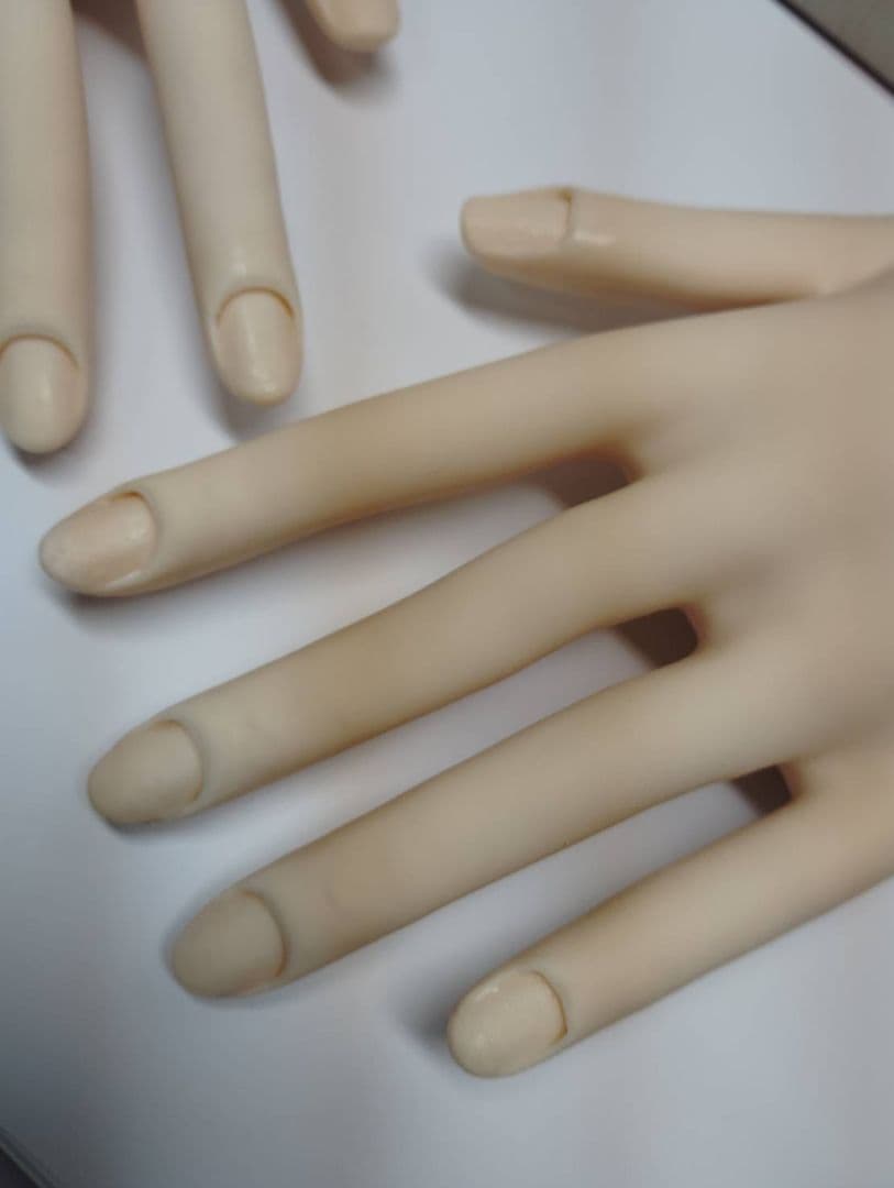 JNEC認定ハンドモデル　ネイリスト技能検定　ジェルネイル検定　美品