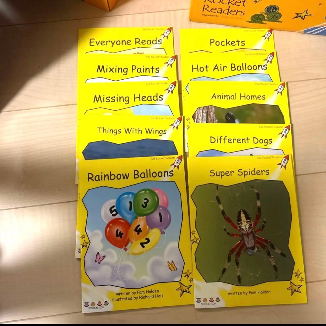 ★Red Rocket 英語の絵本 ★96冊学習洋書児童書 子供英語絵本多読