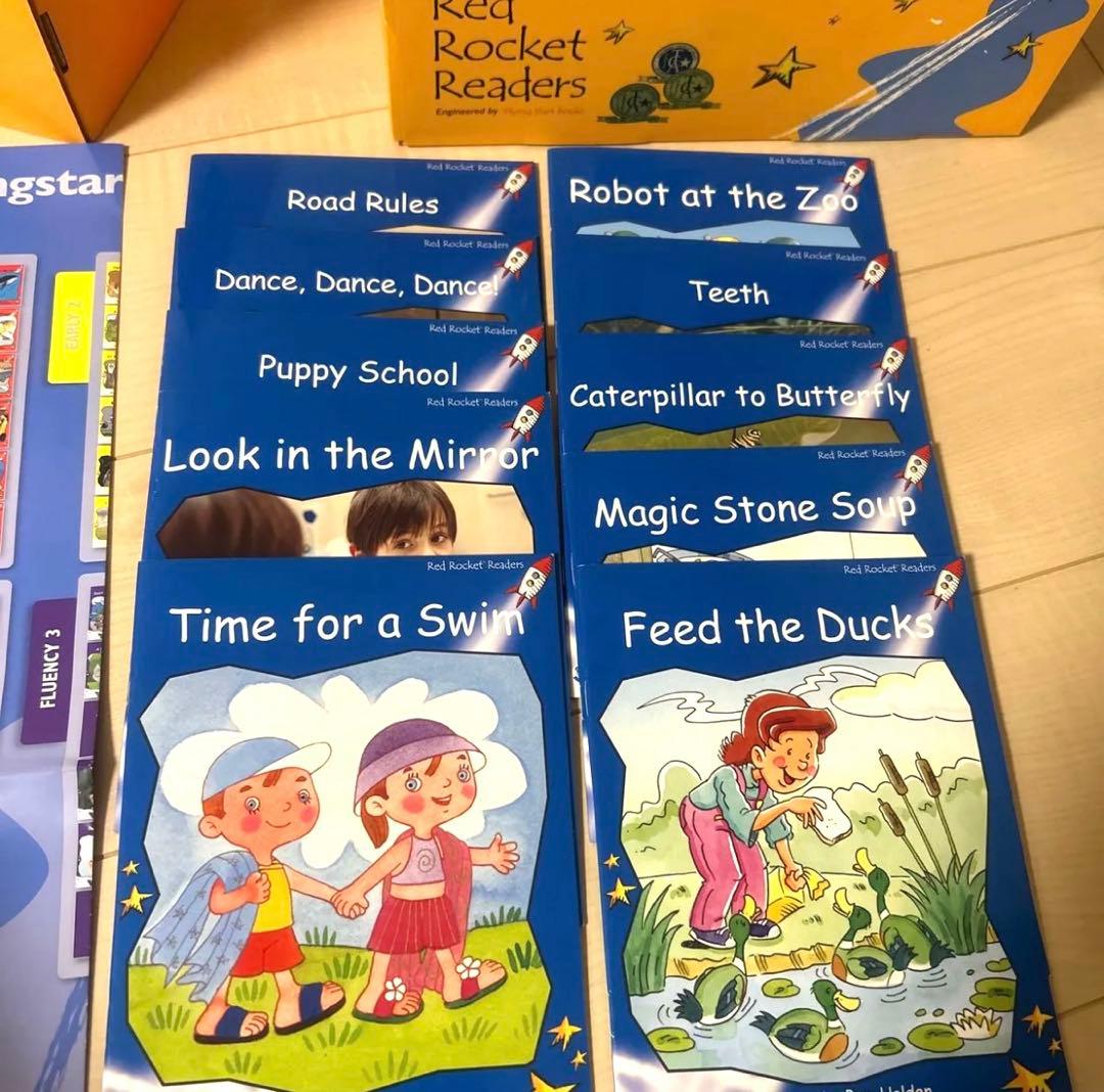 ★Red Rocket 英語の絵本 ★96冊学習洋書児童書 子供英語絵本多読
